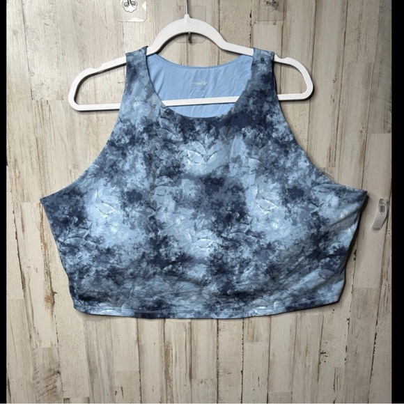 Old Navy Other - Old Navy Women’s Light Support PowerChill Longline Sports Bra Tank Size 4X NWT